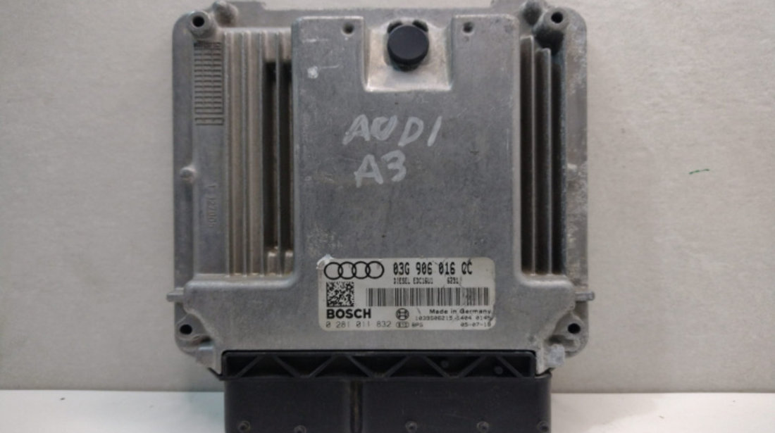 ECU Calculator Motor, BKC, Cod 03G 906 016 CC Bosch Audi A3 8P/8PA [facelift] [2004 - 2008]