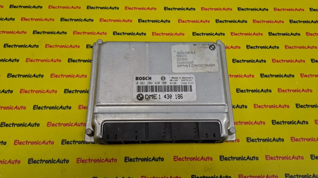 ECU Calculator motor Bmw 318 DME1430186, 0261204420