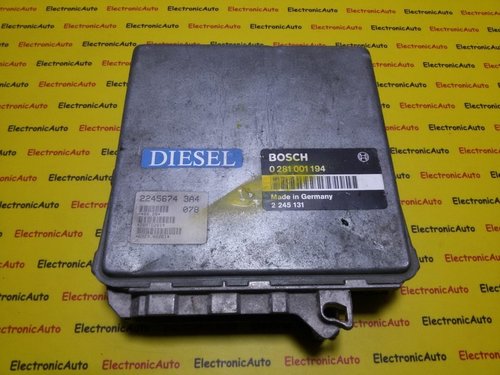 ECU Calculator motor Bmw 325TDS, 0281001194, 2245131,