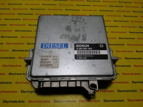 ECU Calculator motor Bmw 525TDS 0281001183, 2244734