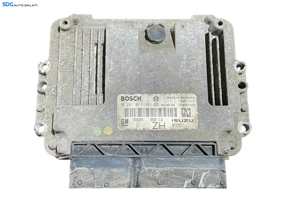 ECU Calculator Motor Bosch ISUZU Opel Astra H 1.7 CDTI 2004 - 2010 Cod 55556829 0281011943 [LR0169] [LR0170]