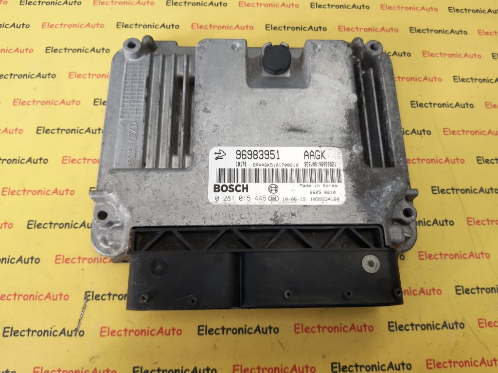 ECU Calculator motor Chevrolet Cruze 96983951 0281015445