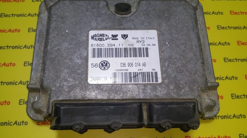 ECU Calculator motor+cip VW Golf4 1.4 036906014AB IAW 4AV.VA AKQ