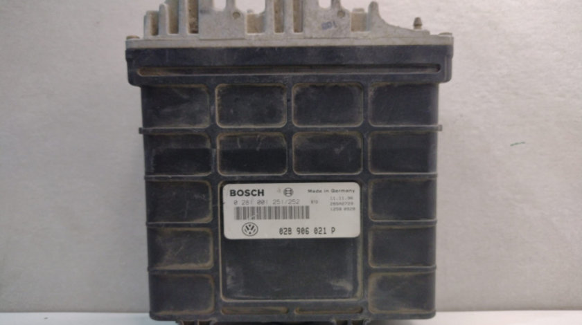 ECU Calculator Motor, Cod 028 906 021 P, 0281001251/252 Bosch Volkswagen VW Sharan [1995 - 2000]