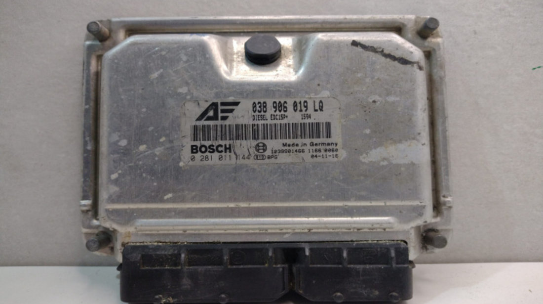 ECU Calculator Motor, Cod 0281011144 / 038906019LQ Bosch Seat Alhambra [facelift] [2000 - 2010]