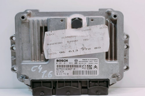 ECU Calculator Motor, cod 0281011863 Bosch 0281011863 Peugeot 206 [facelift] [2002 - 2009]