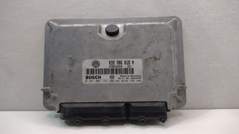 ECU Calculator Motor, Cod 038 906 018 N Bosch 038906018N Volkswagen VW Passat B5 [1996 - 2000]
