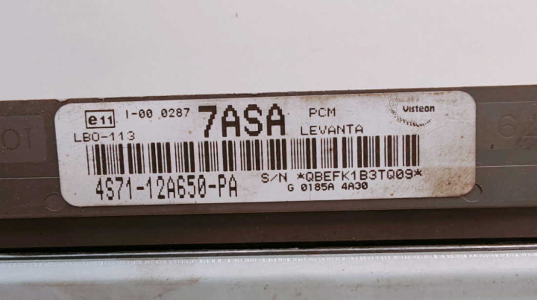 ECU Calculator Motor, cod 4S7112A650PA 4S71-12A650-PA LBO-113 4S7112A650PA Ford Mondeo MK3 [2000 - 2003]