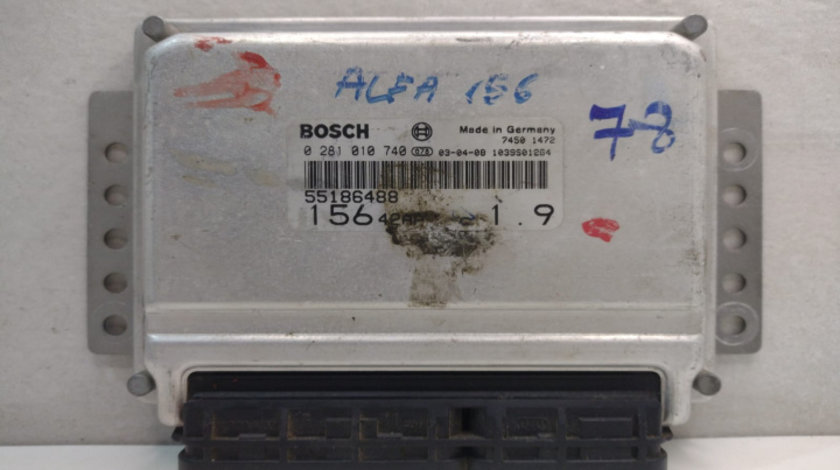 ECU Calculator Motor, cod 55186488 55186488 Alfa Romeo 156 932 [1997 - 2007]
