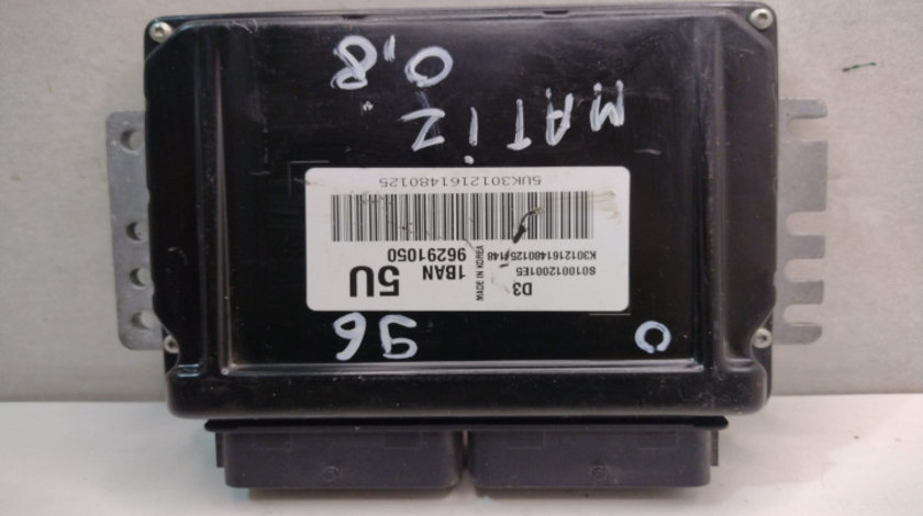 ECU Calculator Motor, cod 96291050 5U D3 96291050 5U D3 Daewoo Matiz M200 [2005 - 2007]