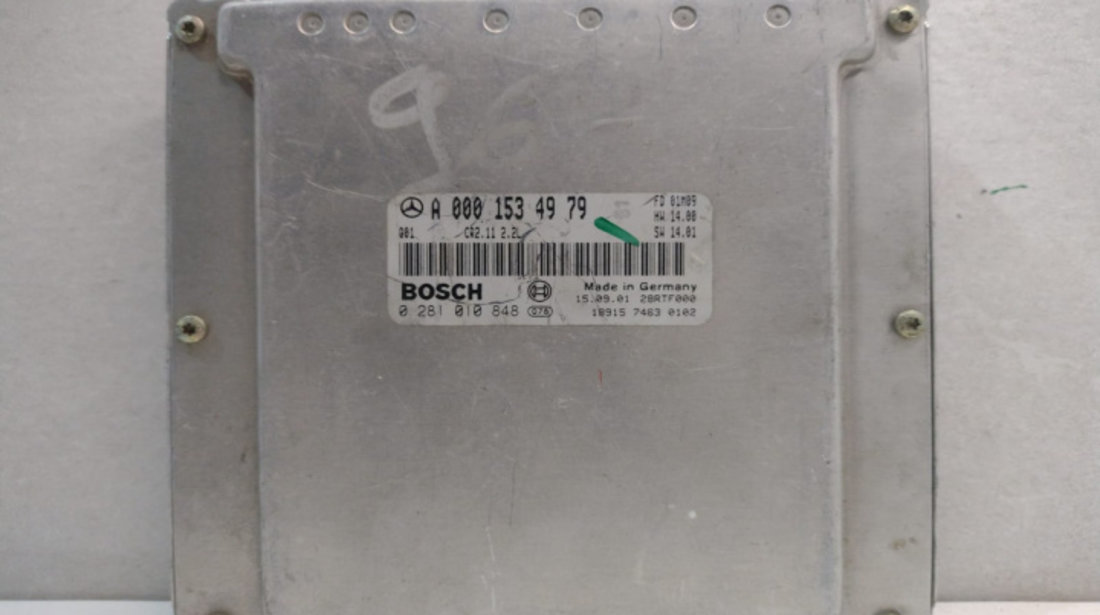 ECU Calculator Motor, cod A0001534979 Bosch A0001534979 Mercedes-Benz E-Class W210 [facelift] [1999 - 2002]