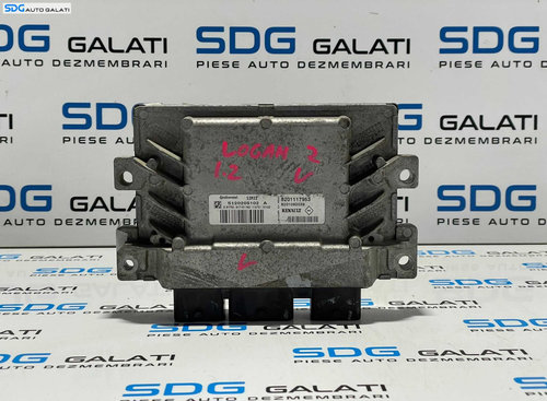 ECU Calculator Motor Continental Dacia Sandero 2 1.2 Benzina 2012 - 2018 Cod 8201117953 8201082039 S...