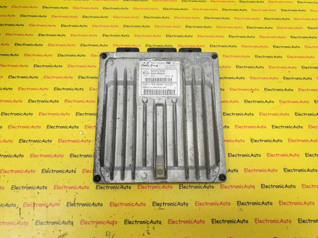 ECU Calculator Motor Dacia Logan 1.5 dci, 8200513058, 8200785530, R0410B036D, DCM1.2