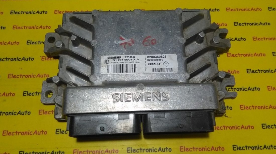 ECU Calculator motor Dacia Logan, S110140010A, 8200369625, 8200326380,