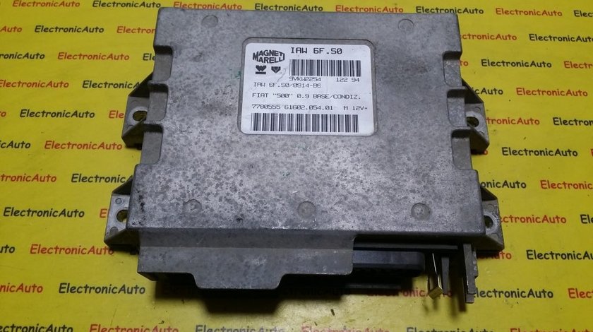 ECU Calculator motor Fiat 500 7780555, IAW 6F.S0