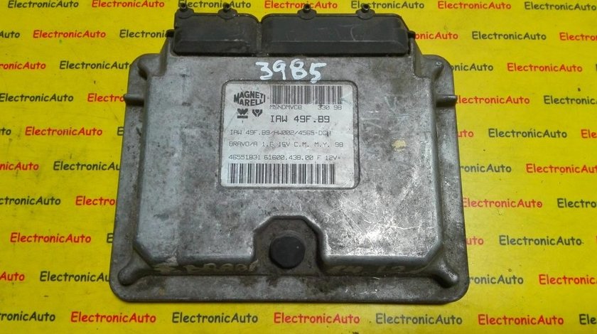 ECU Calculator motor Fiat Bravo 1.6 46551831, IAW 49F.B9