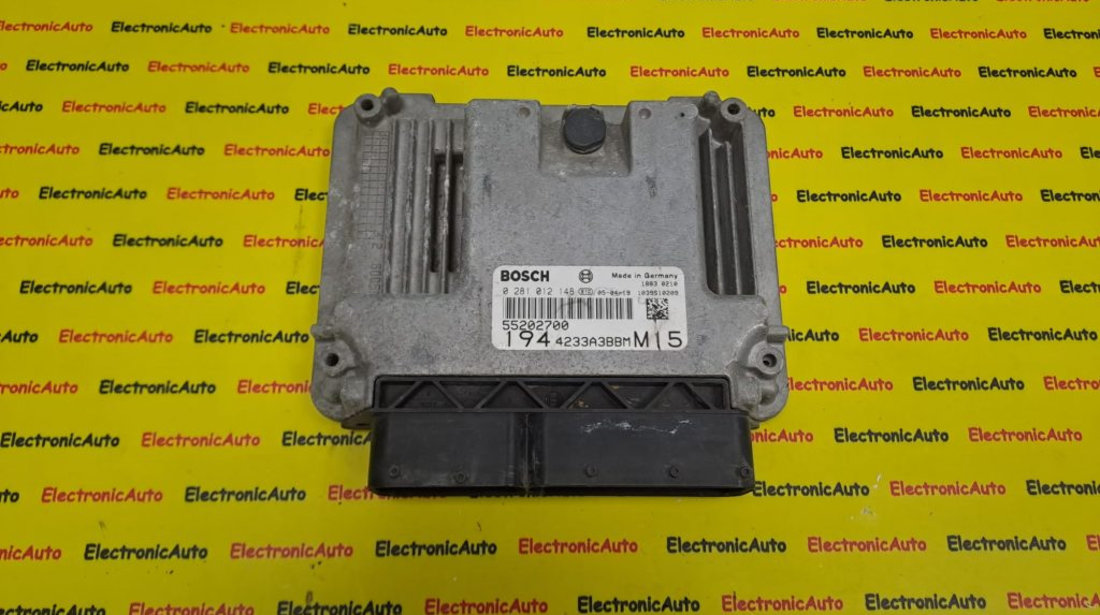 ECU Calculator motor Fiat Croma 1.9JTD 55202700, 0281012148