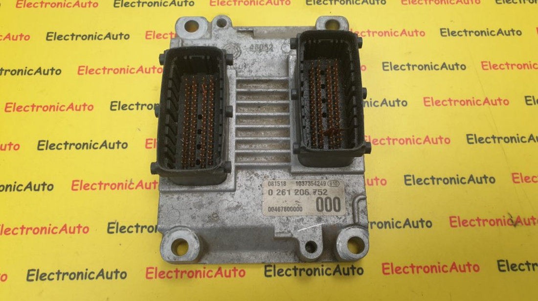 ECU Calculator motor Fiat Punto 1.2 0261206752