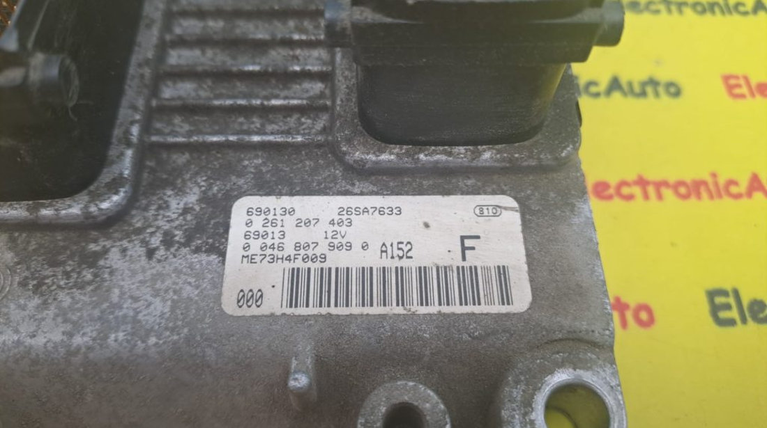 ECU Calculator motor Fiat Punto 1.2 46807909, 0261207403