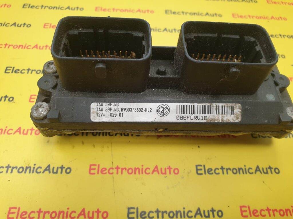 ECU Calculator motor Fiat Punto 1.2, 46808846 IAW59FM3, 6160037602,