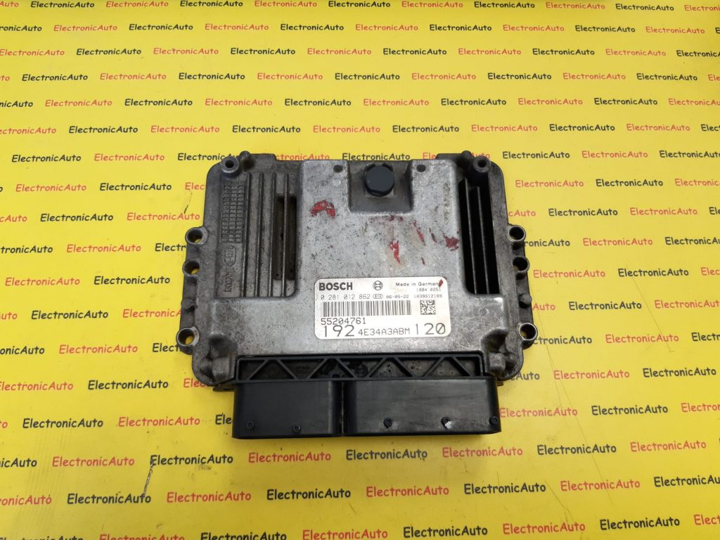 ECU Calculator motor Fiat Stilo 0281012862, 55204761, 1924e34a3abm120