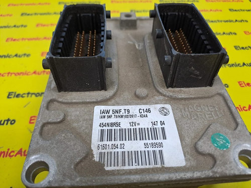 ECU Calculator Motor Fiat STILO, 55189590, 6160105402, IAW5NFT9,