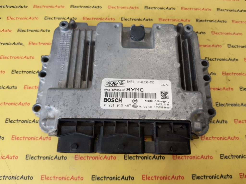 ECU Calculator motor Ford Focus 8M5112A650MC, 0281012487