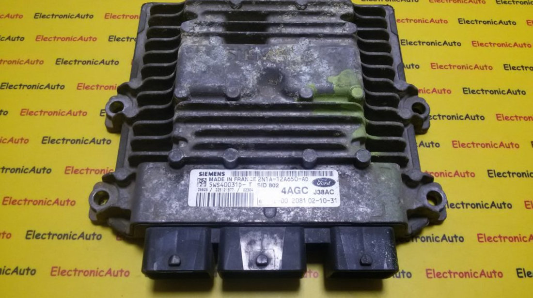 ECU Calculator motor Ford Fusion 1.4TDCI 2N1A12A650AD, 5WS40031DT