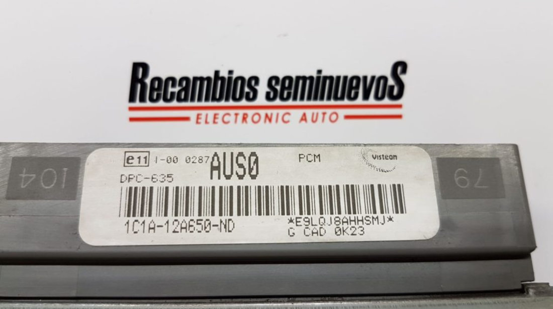 ECU Calculator motor Ford Transit, 1C1A12A650ND, DPC635.