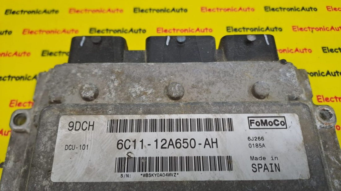 ECU Calculator motor Ford Transit 2.2TDCI 6C1112A650AH, DCU101