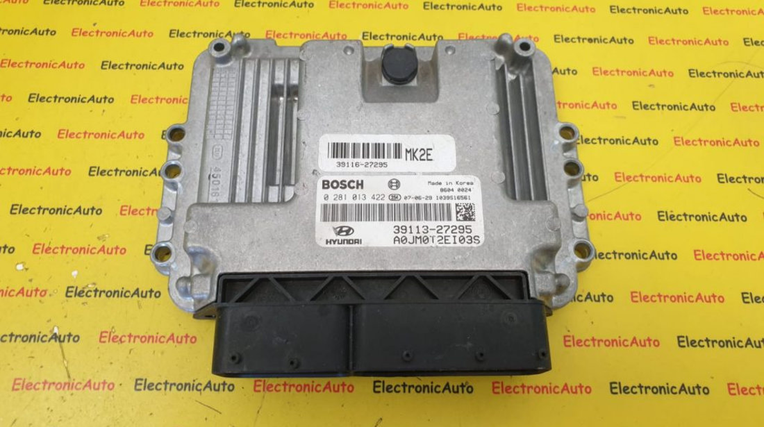 ECU Calculator Motor Hyundai Tucson 2.0CRDi, 0281013422, 3911327295