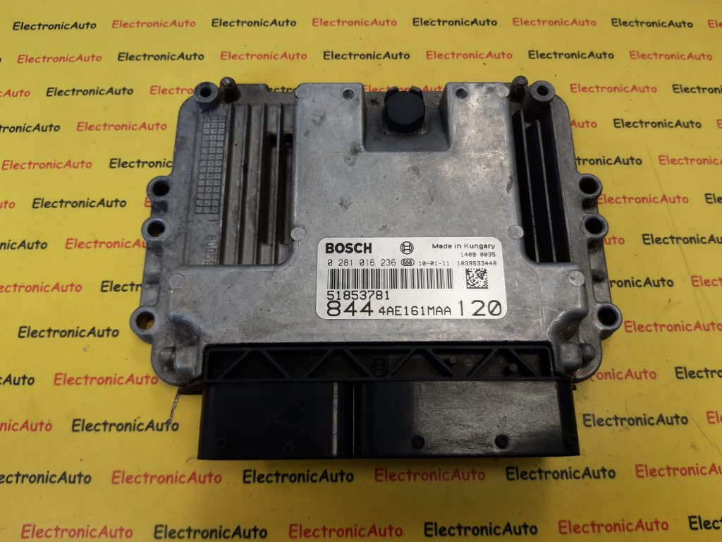 ECU Calculator motor Lancia Delta 1.6JTD 51853781 0281016236