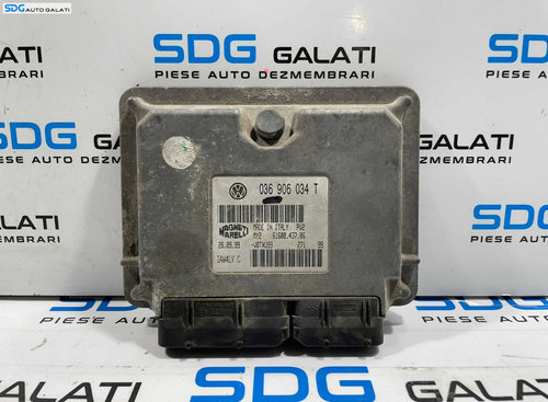 ECU Calculator Motor Magneti Marelli Skoda Fabia 1 1.4 1.6 Benzina 2000 - 2007 Cod 036906034T [L4243...