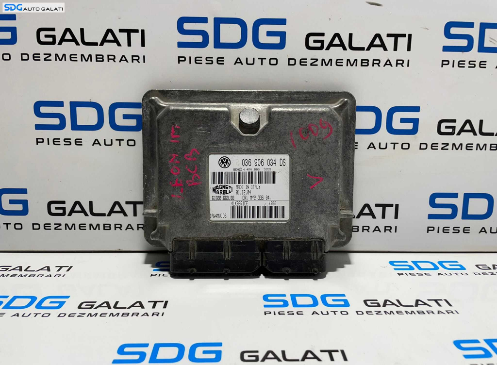 ECU Calculator Motor Magneti Marelli Volkswagen Golf 4 1.6 Benzina 1998 - 2005 Cod 036906034DS [L2429]