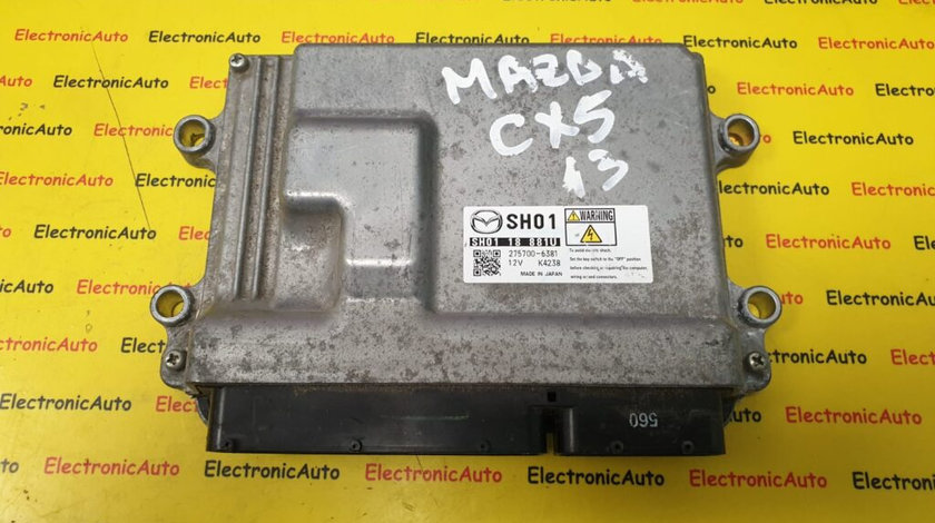 ECU Calculator Motor Mazda CX-5, 275700-6381, SH01 18 881U