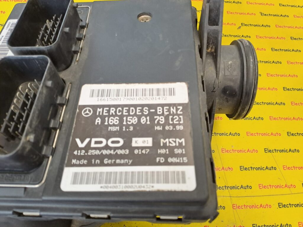 ECU Calculator motor Mercedes A, A1661500179, A1661404700,