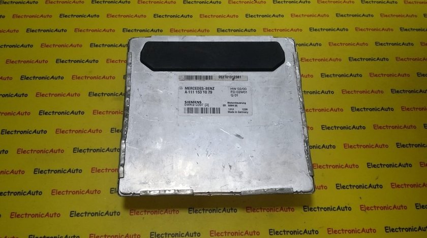 ECU Calculator motor Mercedes C180 1.8 A1111531079, 5WK90397