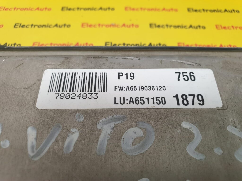 ECU Calculator Motor Mercedes E 2.2CDi, A6511501879, A0054469640, CRD2.20