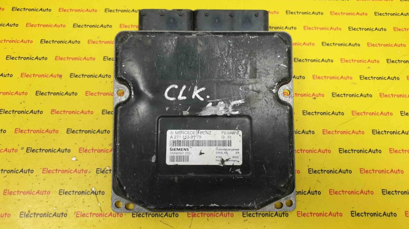 ECU Calculator Motor Mercedes SLK 2.0, A2711539179, 5WK90507, FD 04W16, SIM4L KE