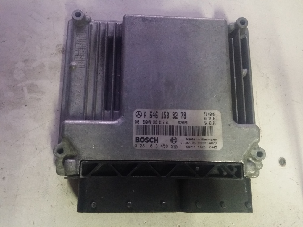 ECU Calculator motor Mercedes Vito, 0281013458, A6461503278,