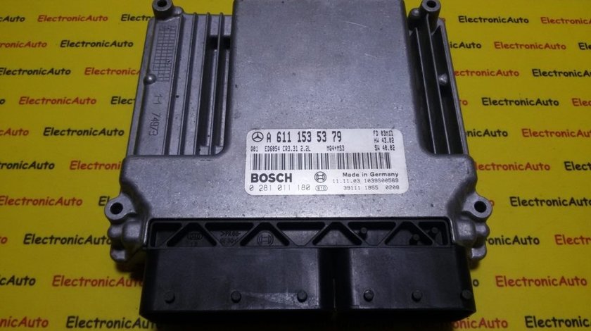 ECU Calculator motor Mercedes Vito 2.2CDI 0281011180, A6111535379