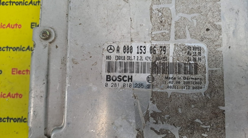 ECU Calculator motor Mercedes Vito 2.2CDI A0001530679, 0281010235