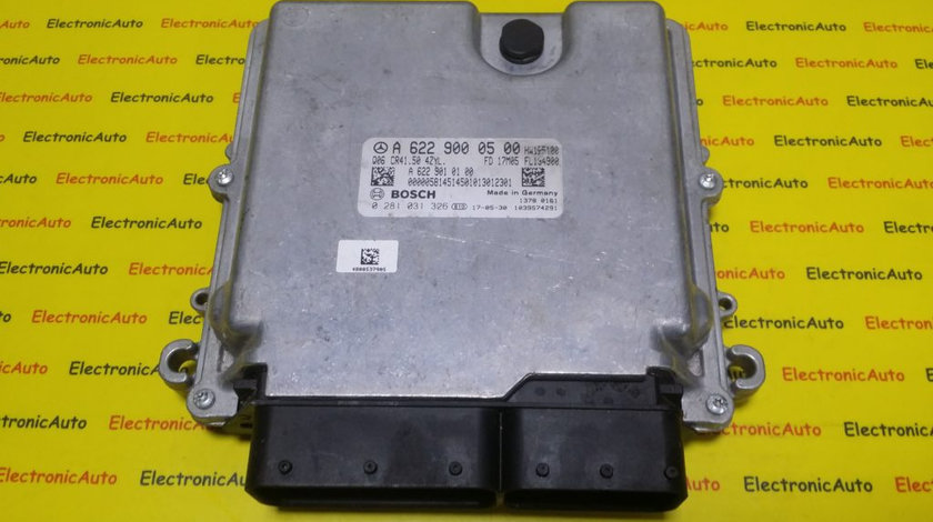 ECU Calculator Motor Mercedes Vito 447, 0281031326, A6229000500, A6229010100