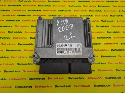 ECU Calculator motor Mercedes Vito A6461530991, 0281011867