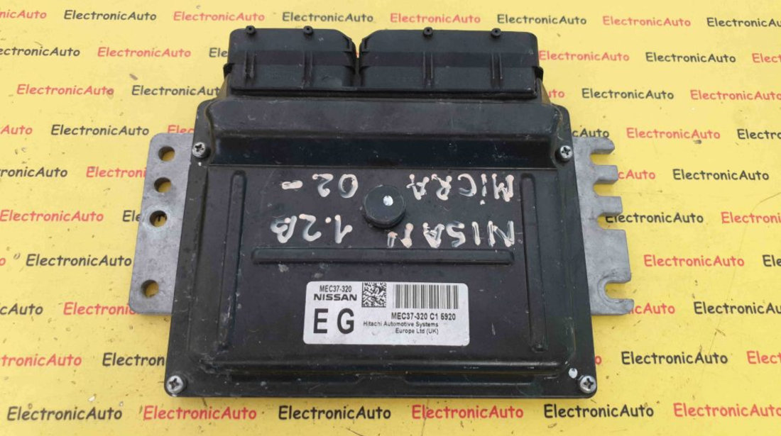 ECU Calculator motor Nissan Micra 1.2, MEC37320C15920, MEC37-320 EG
