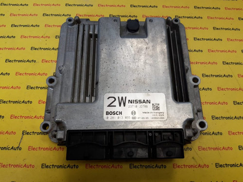 ECU Calculator motor Nissan Qashqai 23710JD78B 0281013855