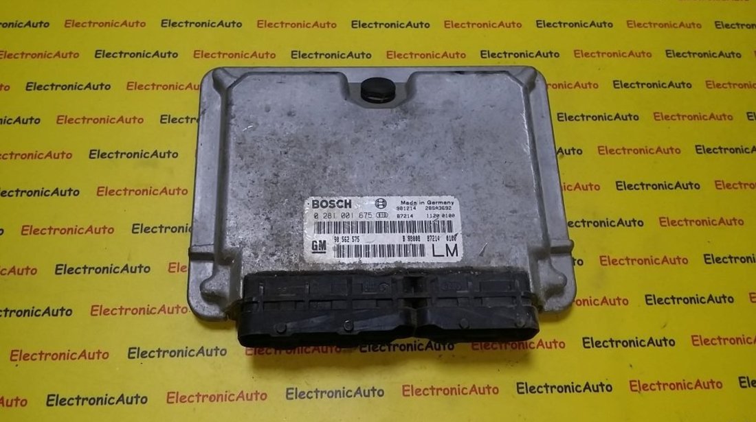 ECU Calculator motor Opel Astra 90562575, 0281001675