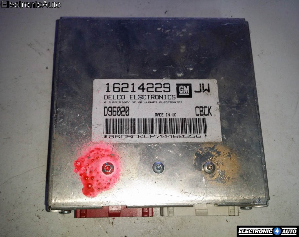 ECU Calculator motor Opel Astra F 1.6 16214229 JW CBCK