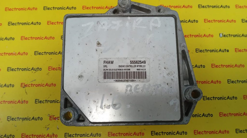 ECU Calculator motor Opel Astra H 1.6 55562549, MT35E23