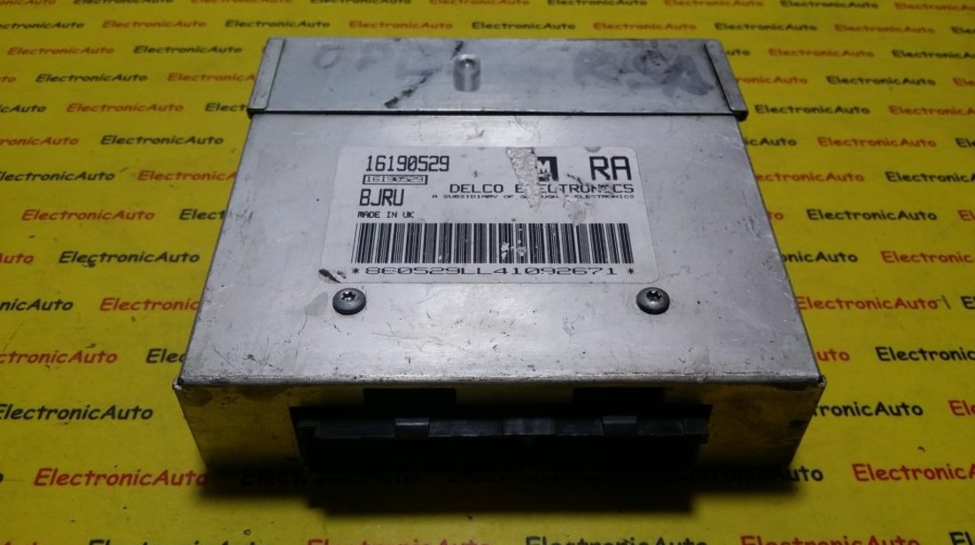 ECU Calculator motor Opel Corsa B 1.2 16190529 BJRU RA